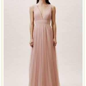 BHLDN Sarita Dress in Whipped Apricot